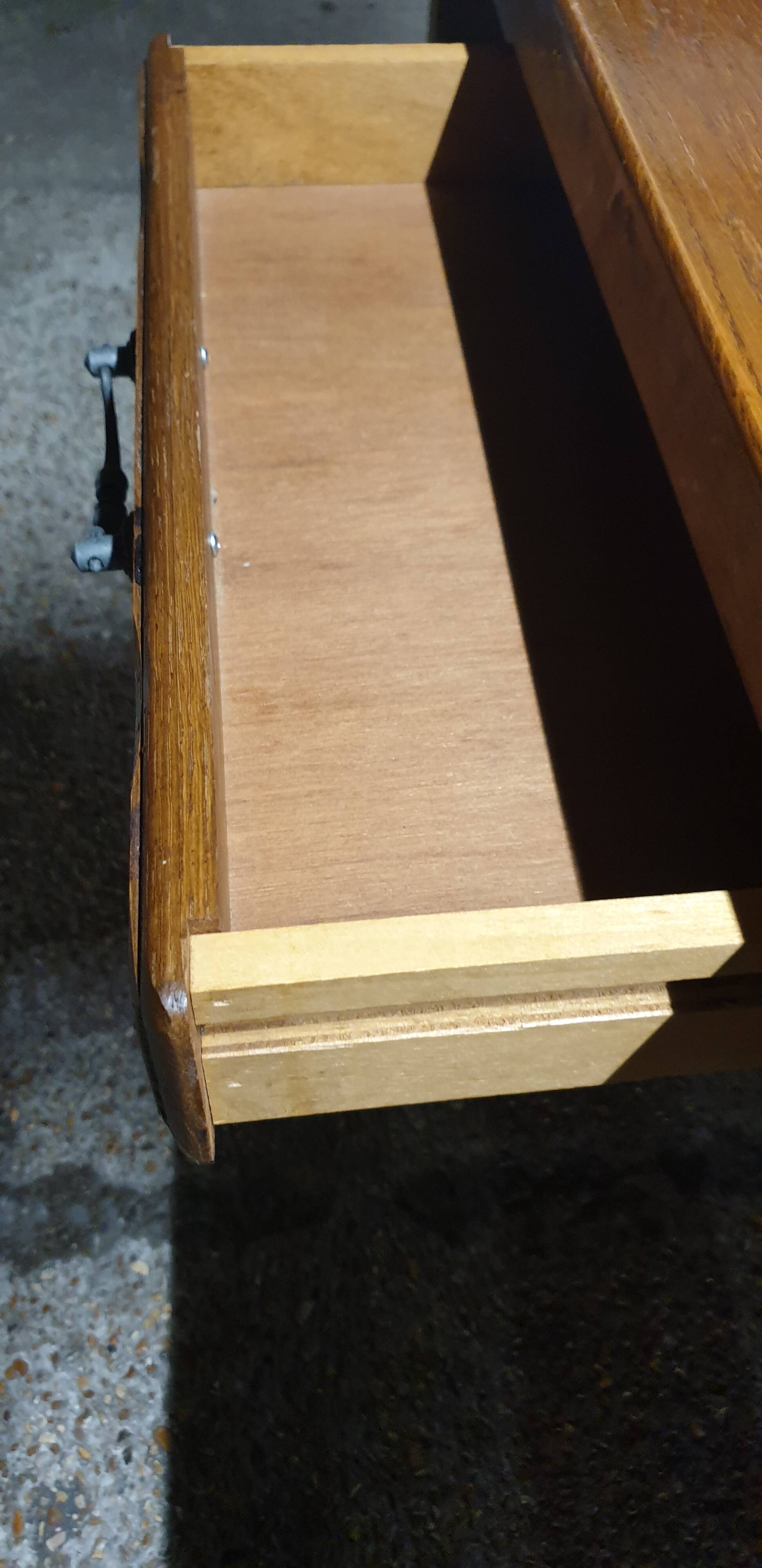 Solid oak farm table