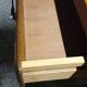 Solid oak farm table
