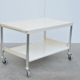White metal trolley from the 60´s