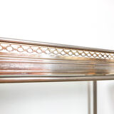 Golden neoclassical dessert