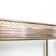 Golden neoclassical dessert