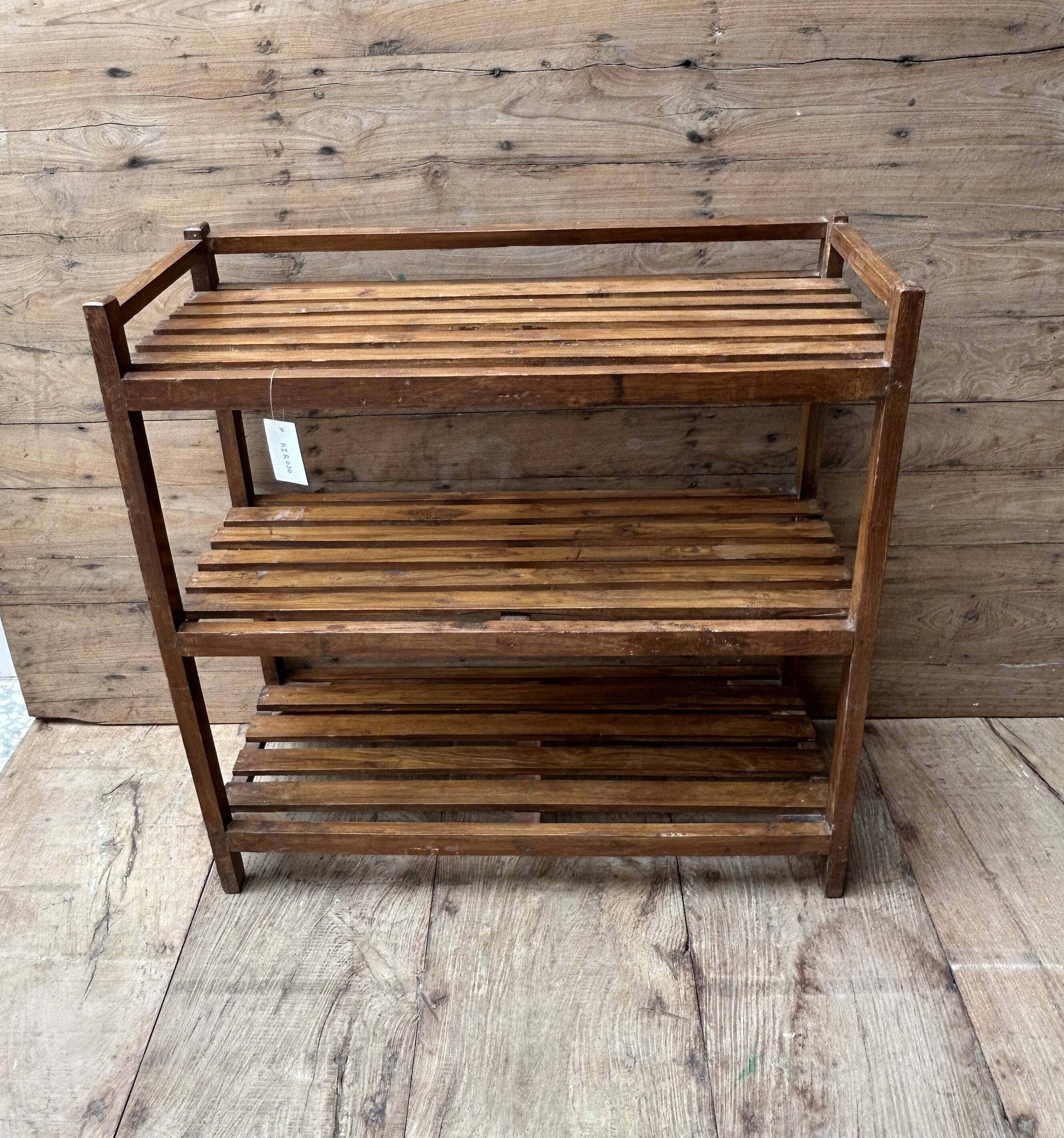 teak shelf from Burma