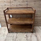 teak shelf from Burma