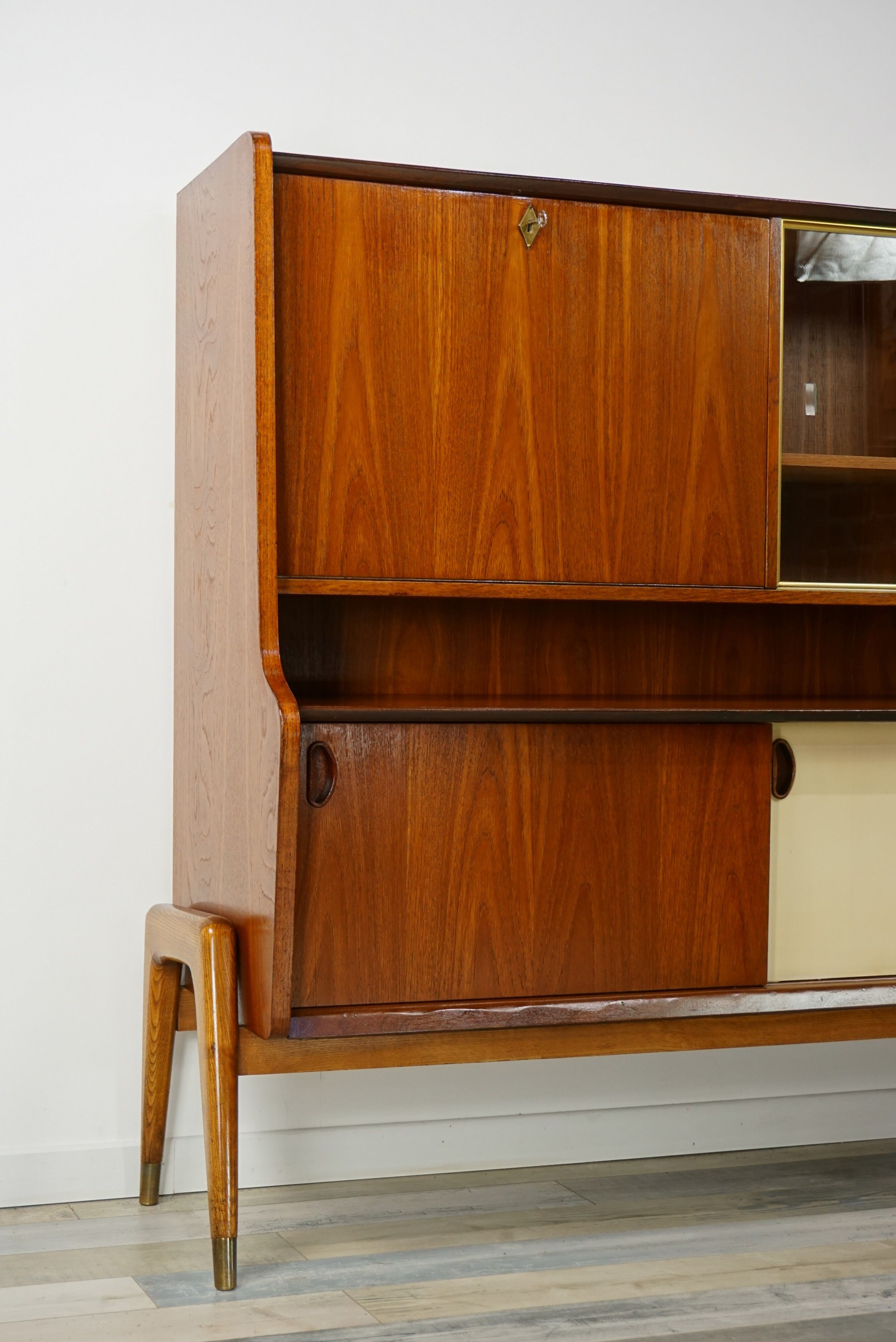 Teak sideboard by Oswald Vermaercke for V-Form