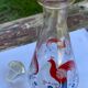 1950s glass carafe and broc