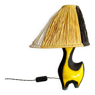 lampe de Lilette et Gilbert Valentin, Les Archanges Vallauris. France, années 50