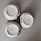 Trio of vintage stoneware bowls