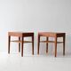 Danish bedside tables by Severin Hansen