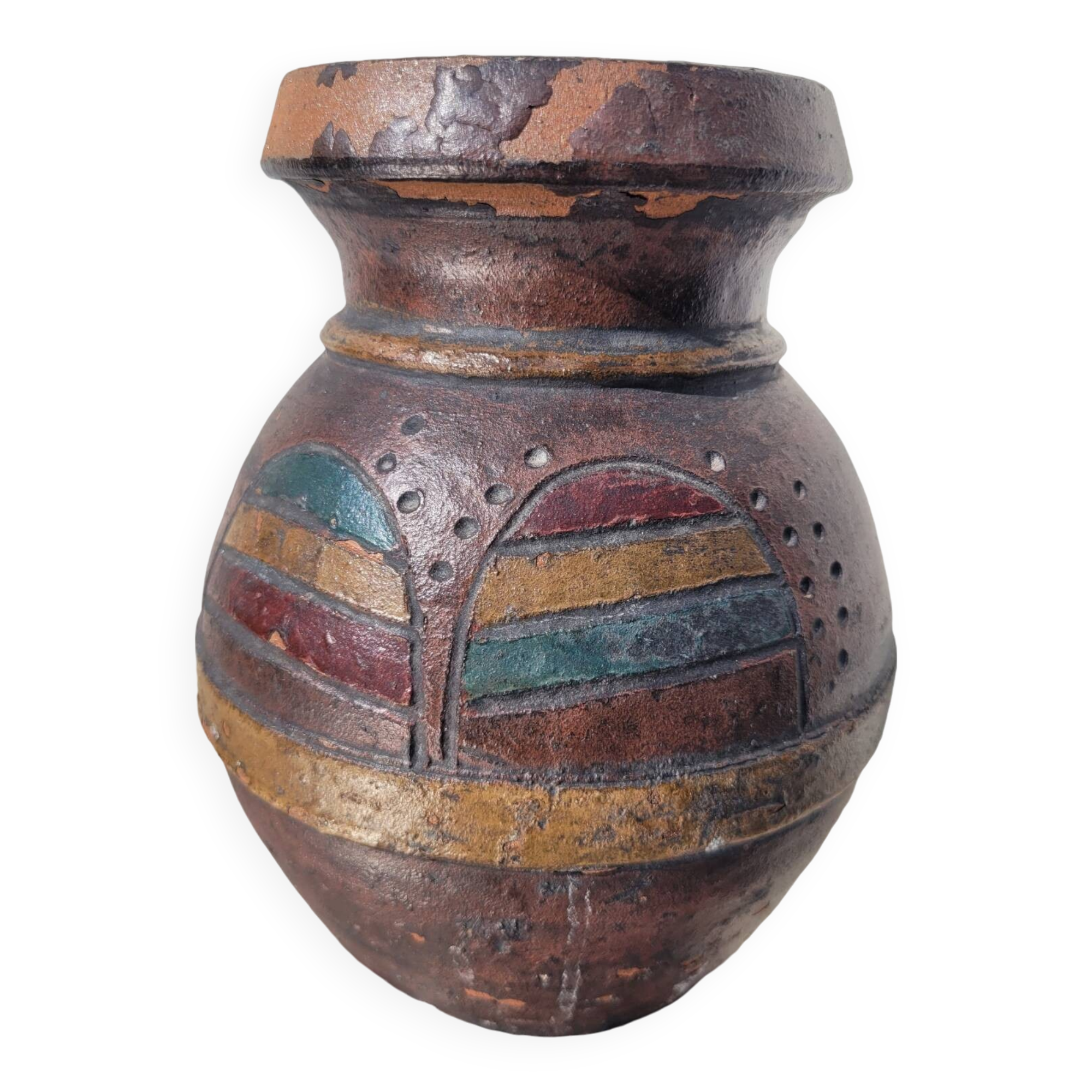 Antique West African Earthenware Pottery