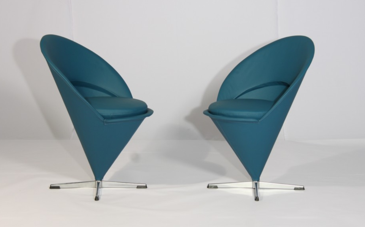 Chair swivel "Cone" by Verner Panton 1960s