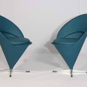 Fauteuil pivotant "Cône" par Verner Panton années 1960