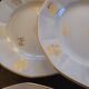 6 Sarreguemines dessert plates, Fleurs de France design. 1950s