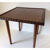Square and carved borders coffee table