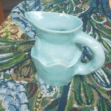 Ceramic pitcher signed Bela Silva