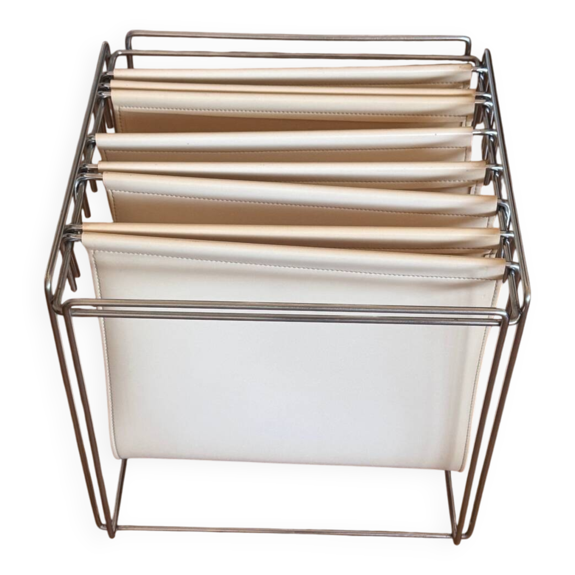 70s design magazine rack