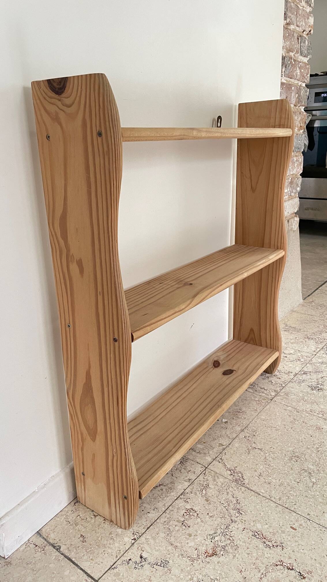 Vintage Solid Wood Shelf (Tabletop or Wall Mounted)