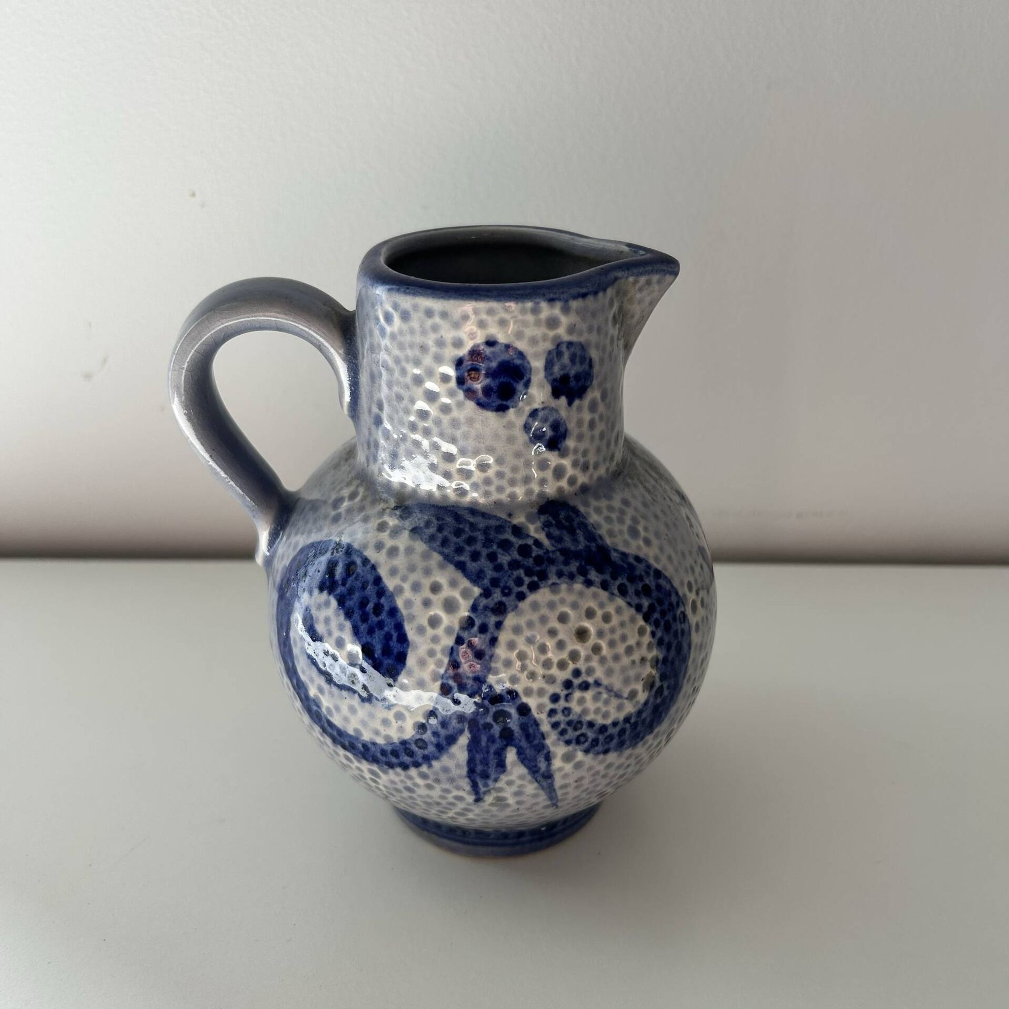 Pichet décor bleu W.Germany