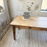 Table de ferme en pin, 1950