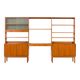 Free standing wall unit with a desk by bertil fridhagen, sweden, 1960s