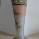 Legras glass cornet vase, "Spring" model (1900 - 1910)