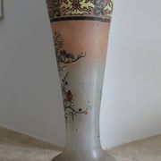 Legras glass cornet vase, "Spring" model (1900 - 1910)