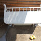 Vintage 1950s trailer bed