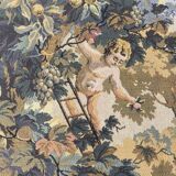 Vintage French jaquar tapestry