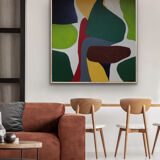 Green paint square format