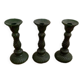 Bougeoir verre