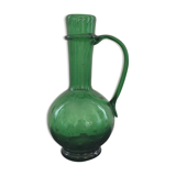Bottle green decanter