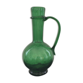 Bottle green decanter