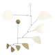 Brass and iron mobile sculpture