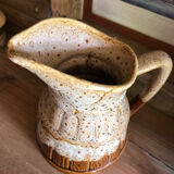 Wine decanter revol in stoneware brown shades