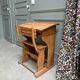 Bureau enfant avec chaise rétractable