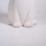 Umbrella holder ceramic dog design italy