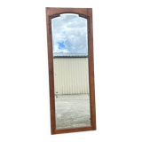 Large vintage wardrobe door mirror, 1930s.