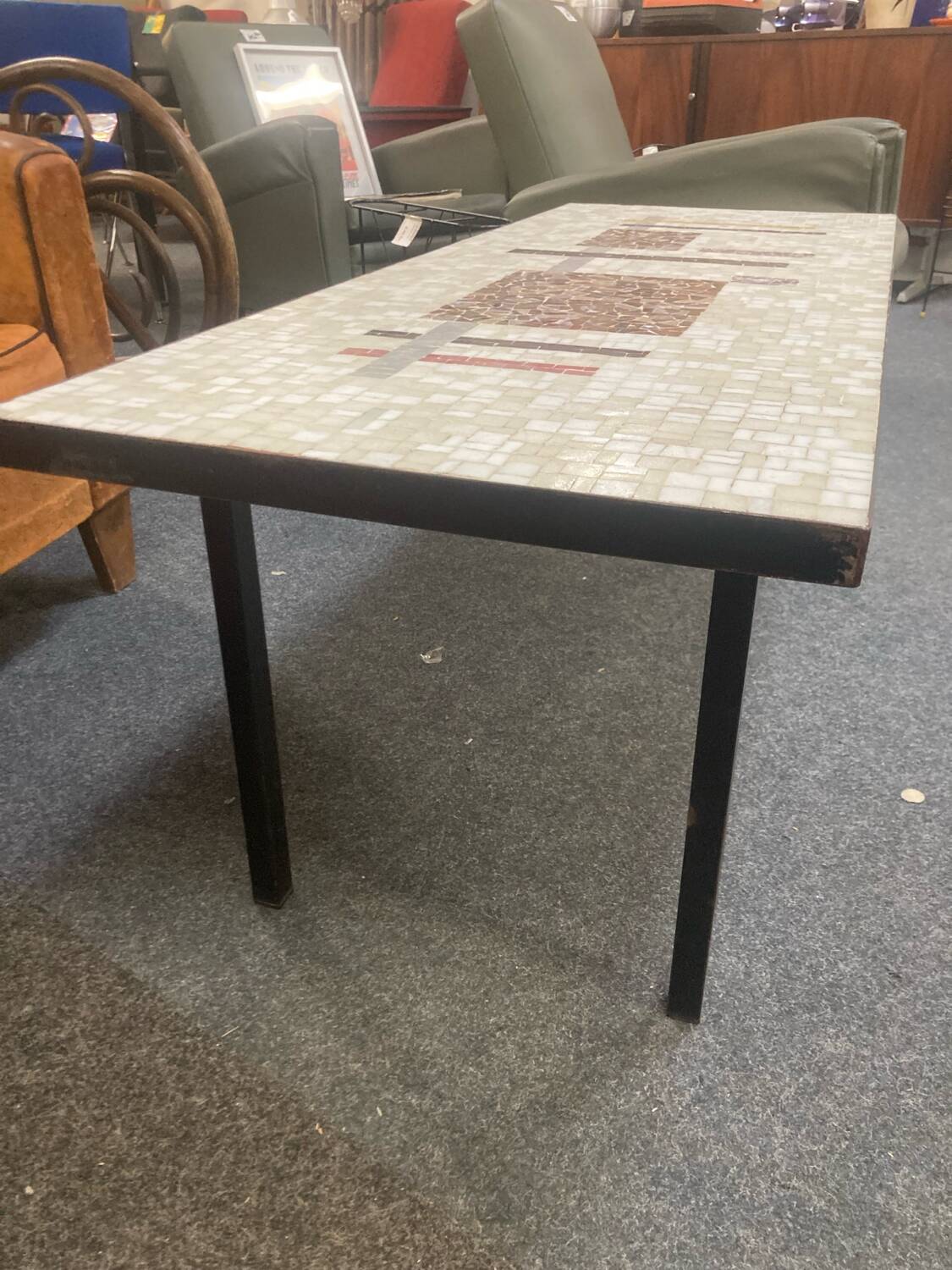 Mosaic coffee table