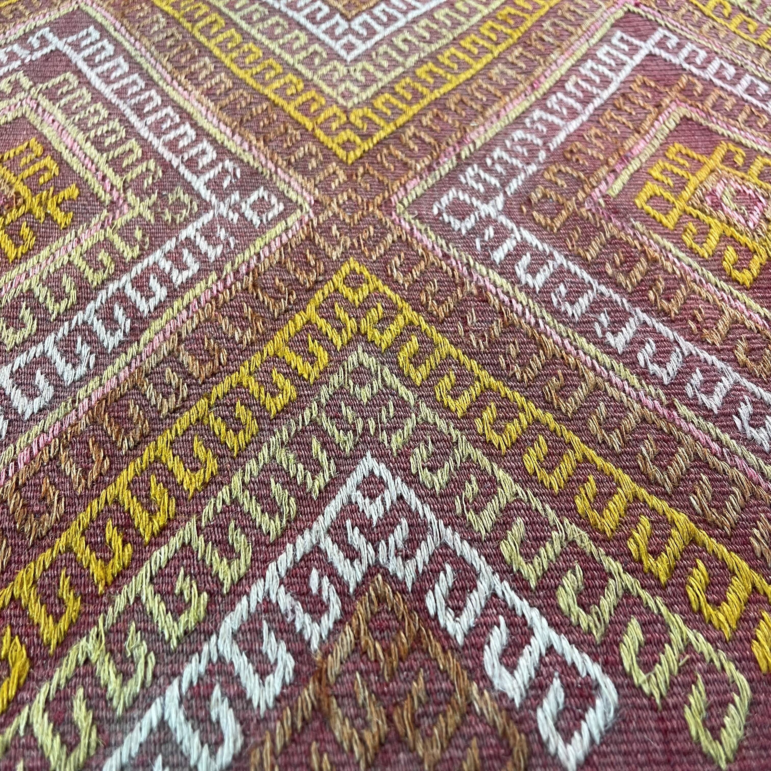 Vintage turkish kilim rug ,  96 x 47 cm