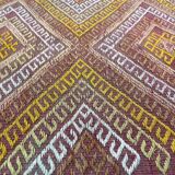 Vintage turkish kilim rug ,  96 x 47 cm