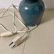 Blue sandstone lamp