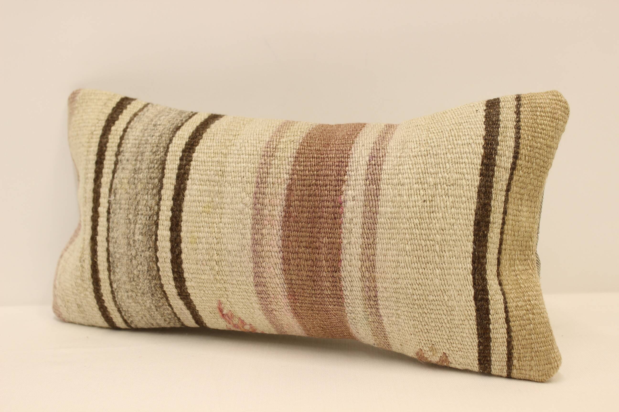 Turkish kilim cushion, 20x40 cm, YK-215