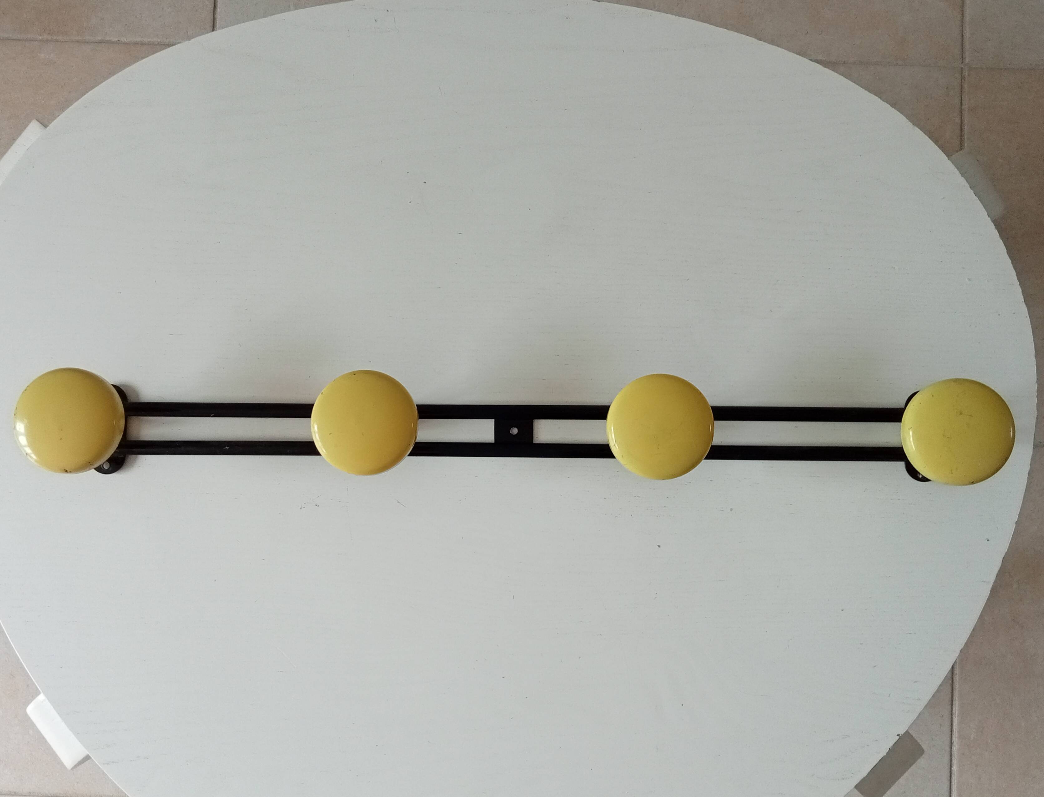 Vintage wall coat rack from the 50s/60s
