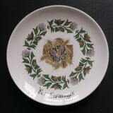 6 Gien cheese plates