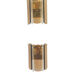 Pair of Italian smoked glass wall lights 1970