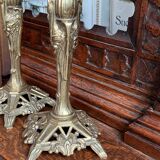 Art Deco candlesticks.
