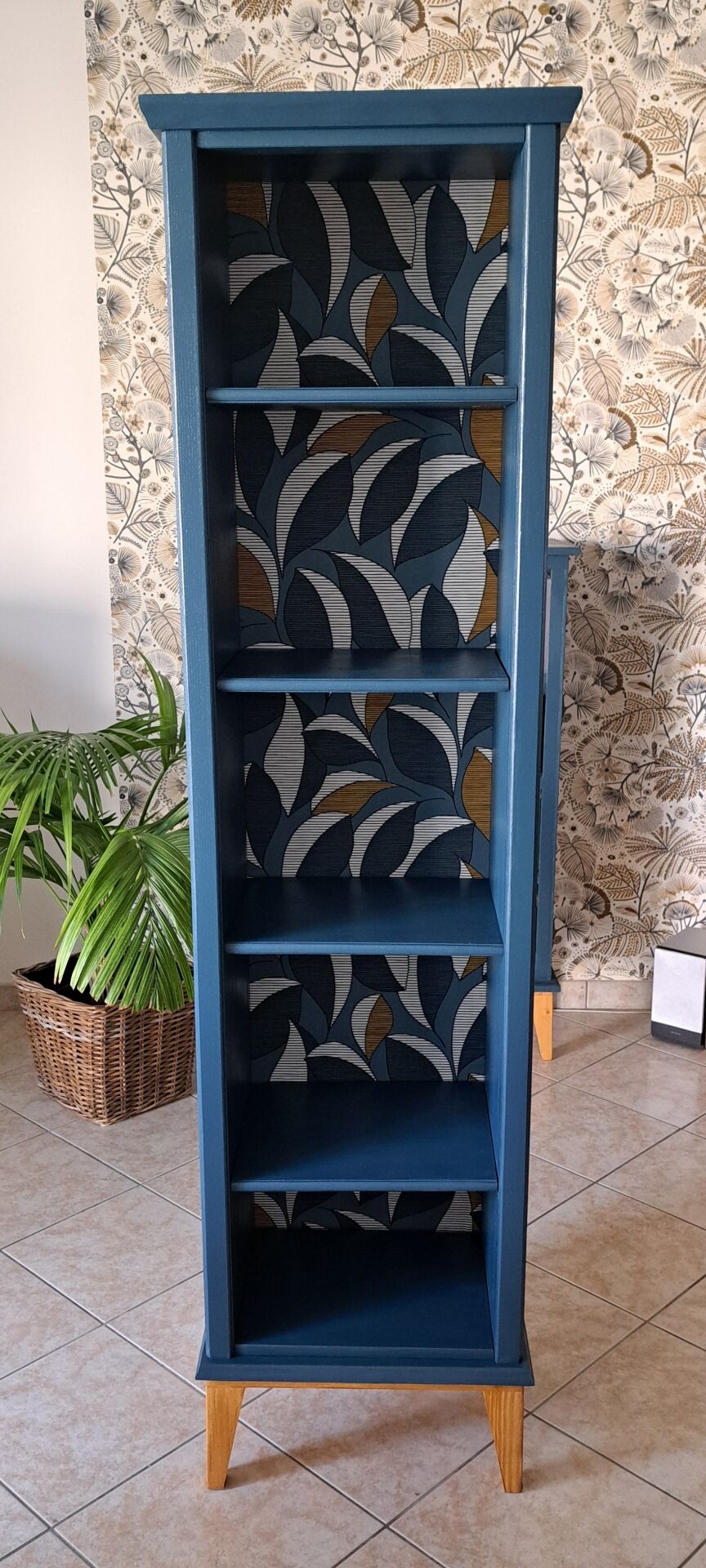 Bibliothèque Rød Sødgren bleu ganne