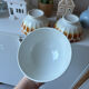Set of 3 beautiful vintage Digoin bowls.