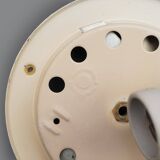 White Murano Glass Ceiling Light, 1970s