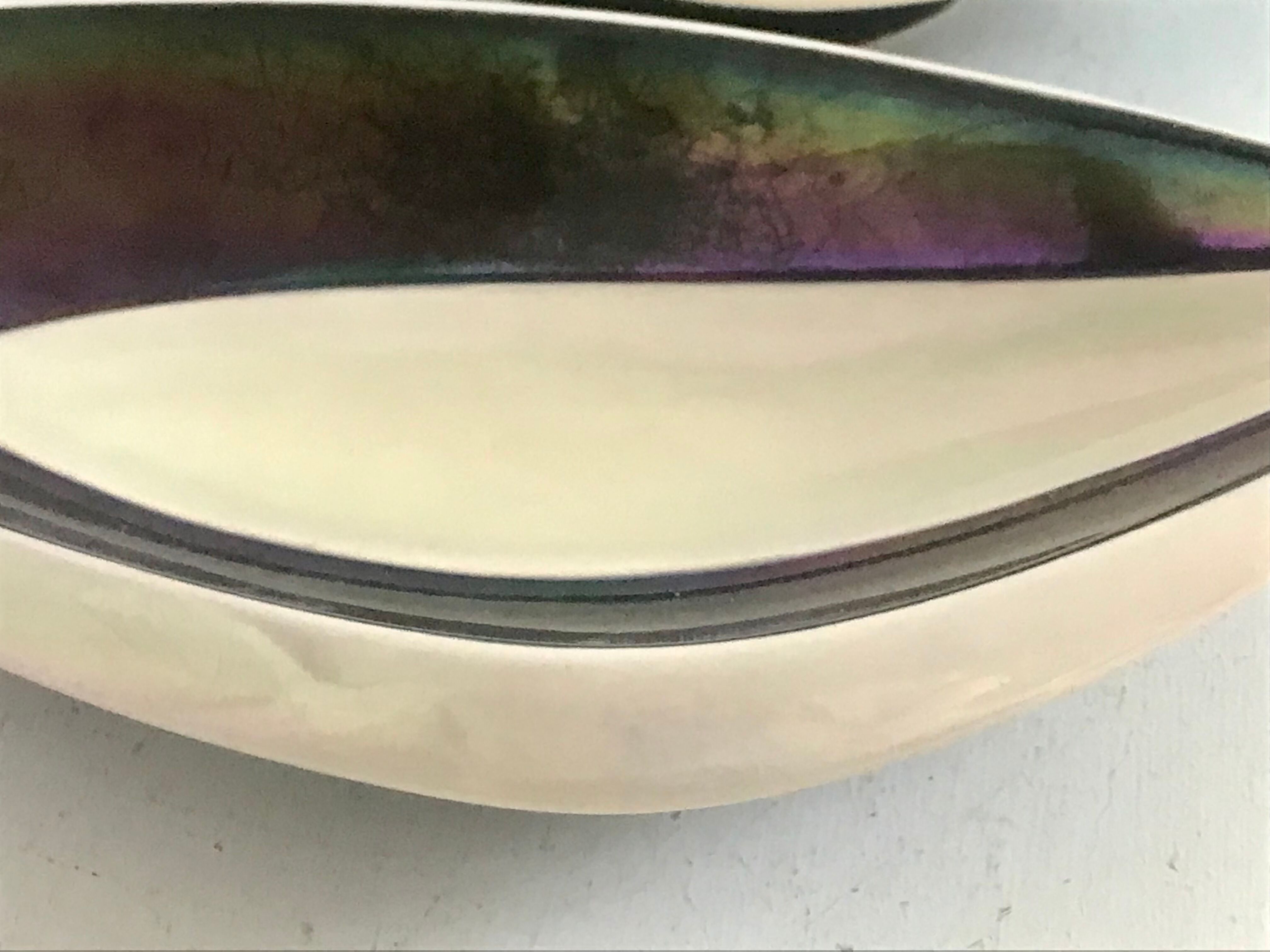 Trio of cups Vereceram 1960