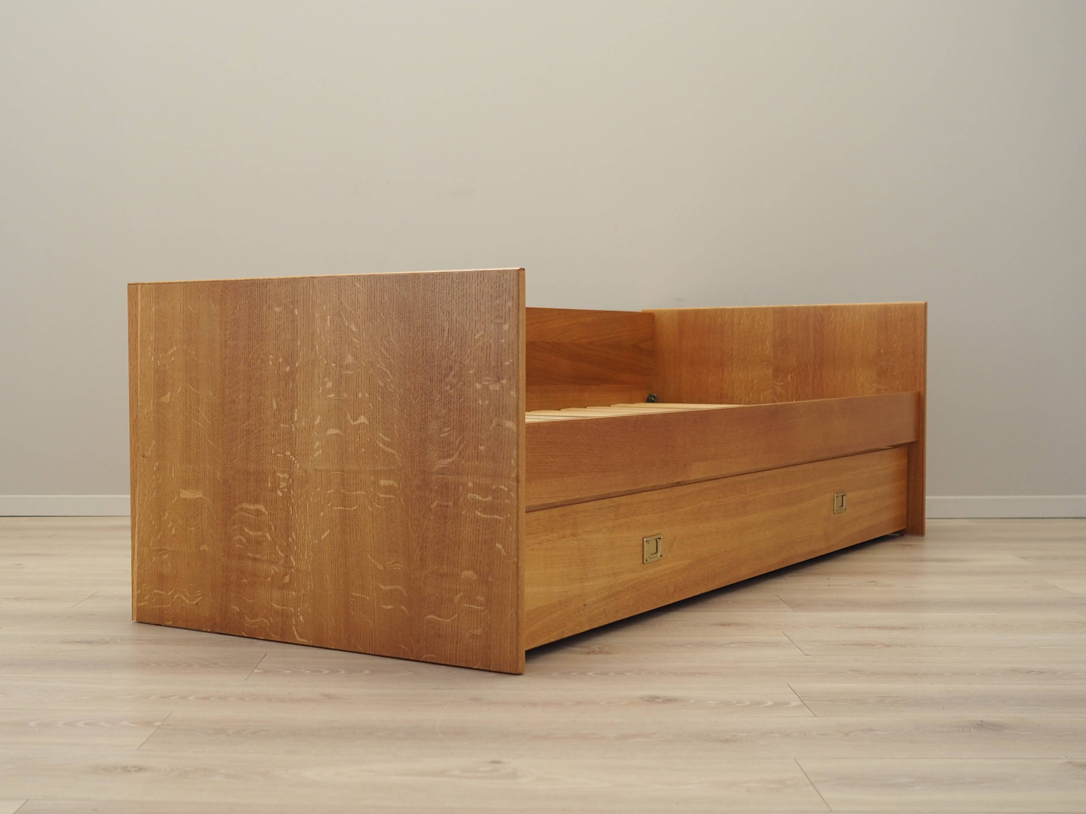 Ash bed, Danish design, 1970s, production: Denmark